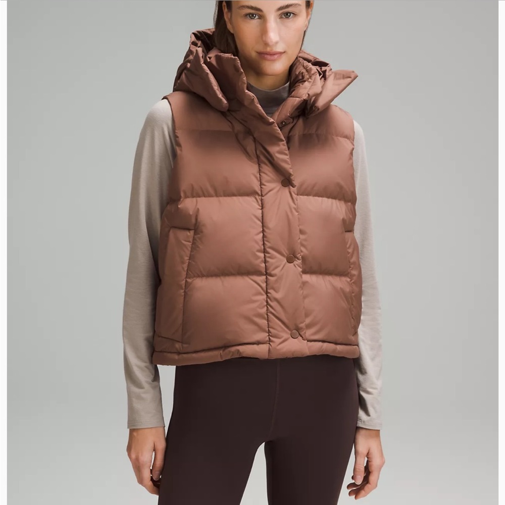 Lululemon Wunder Puff Cropped Vest